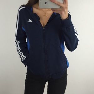 Adidas navy hoodie